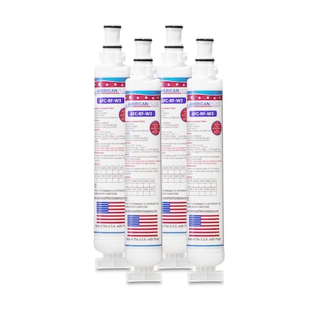 AFC Brand AFC-RF-W3, Compatible To Sears 9915 Refrigerator Water Filters (4PK) Made By AFC